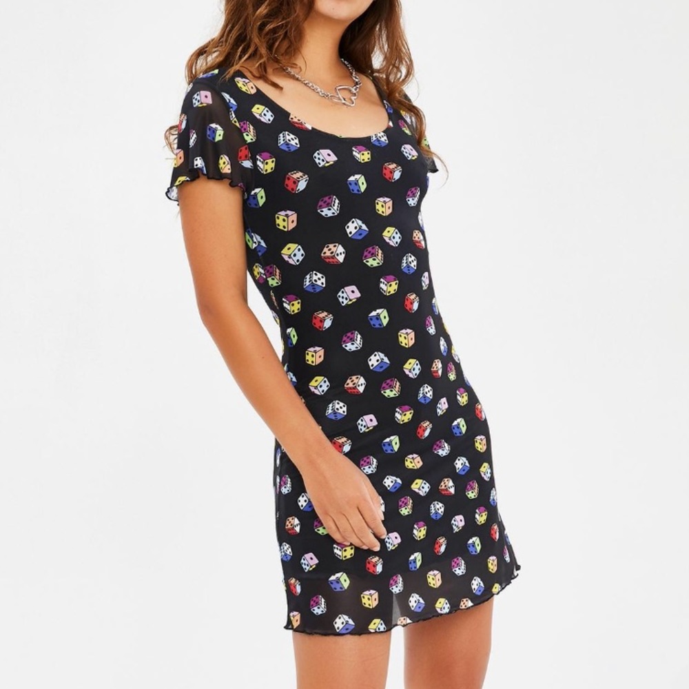 NWOT Dolls Kill Dice Dress